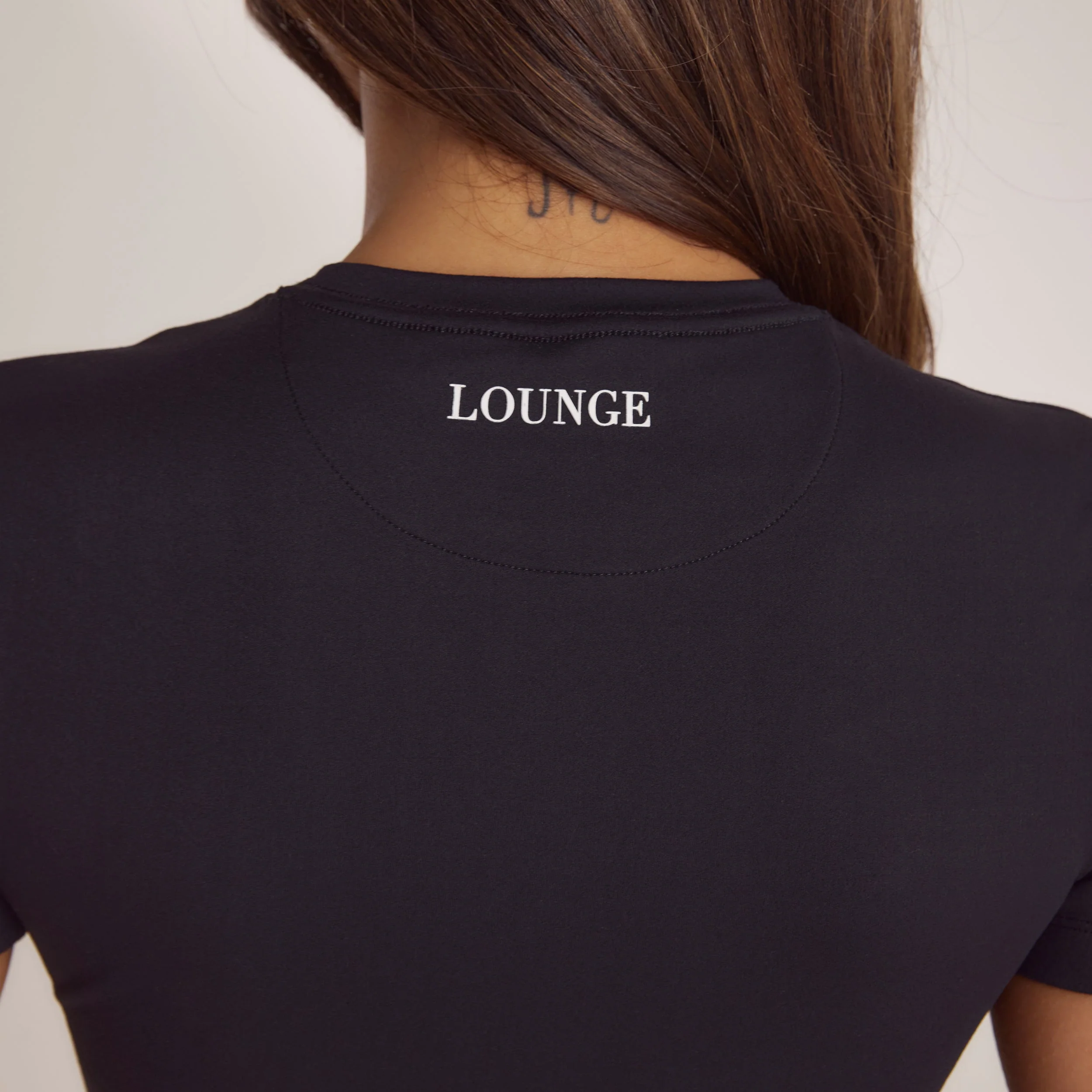 Classic Fitted Top - Black - Image 4
