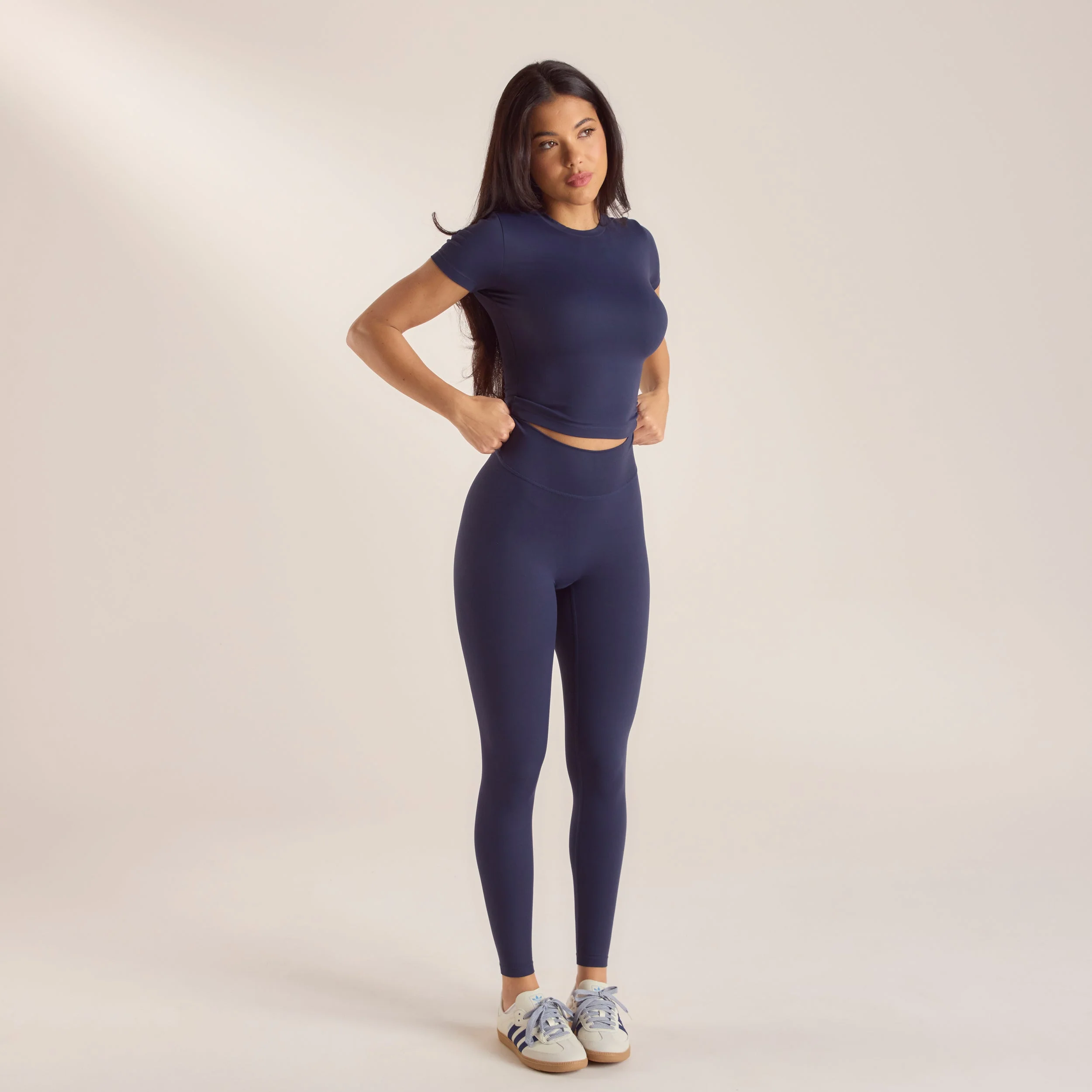 Classic Leggings - Ink Blue - Image 3