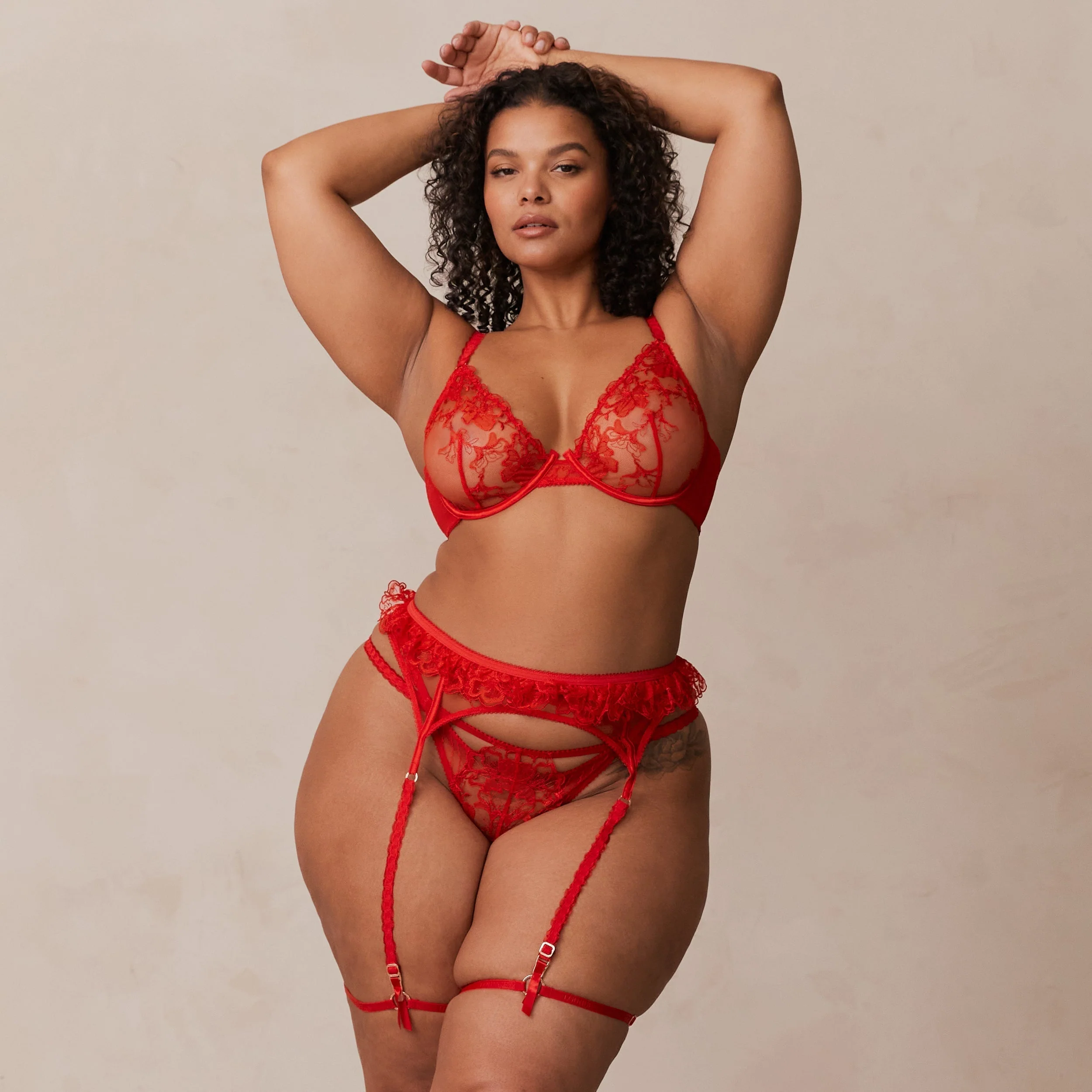 Danielle Intimates Bra - Red - Image 5