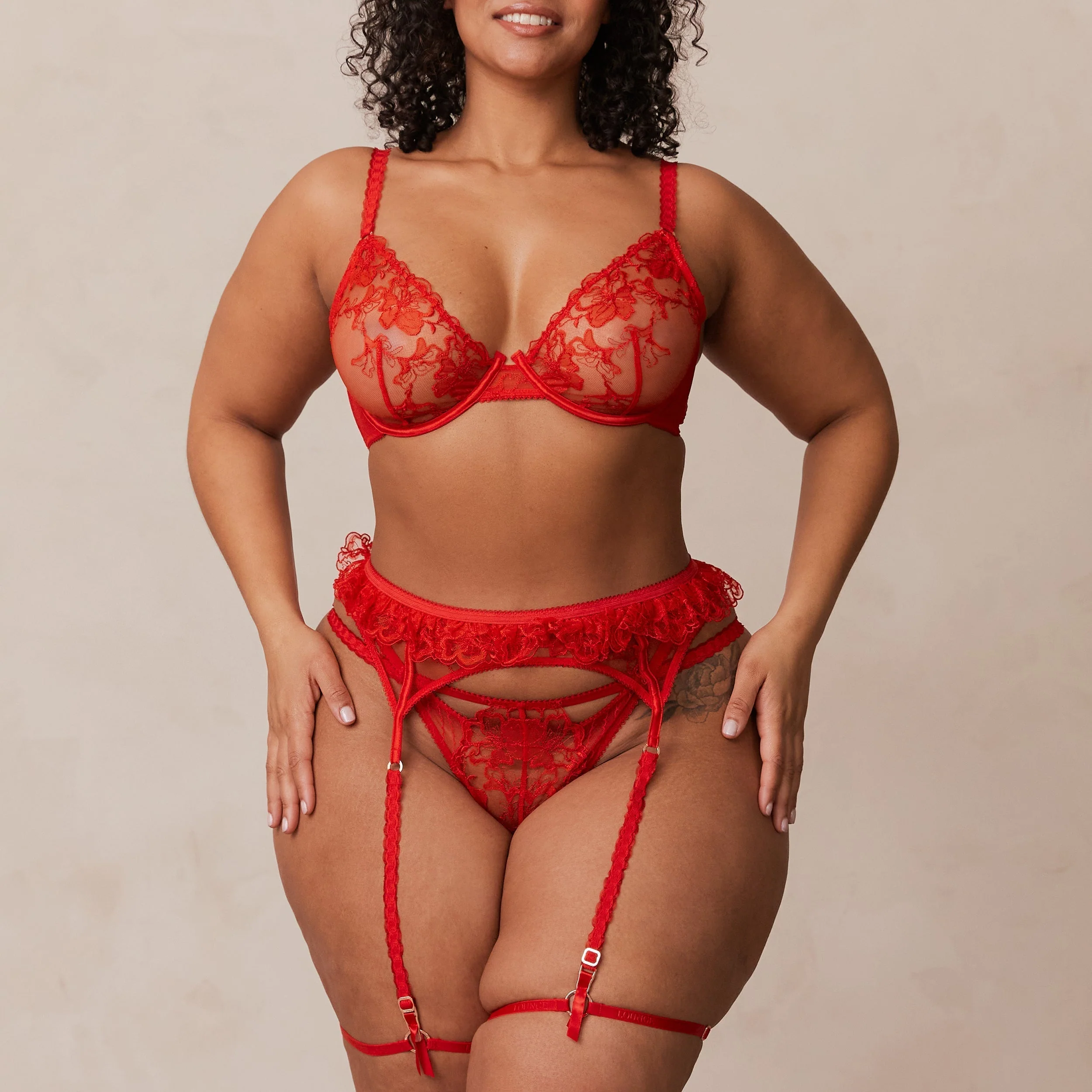 Danielle Intimates Bra - Red - Image 7