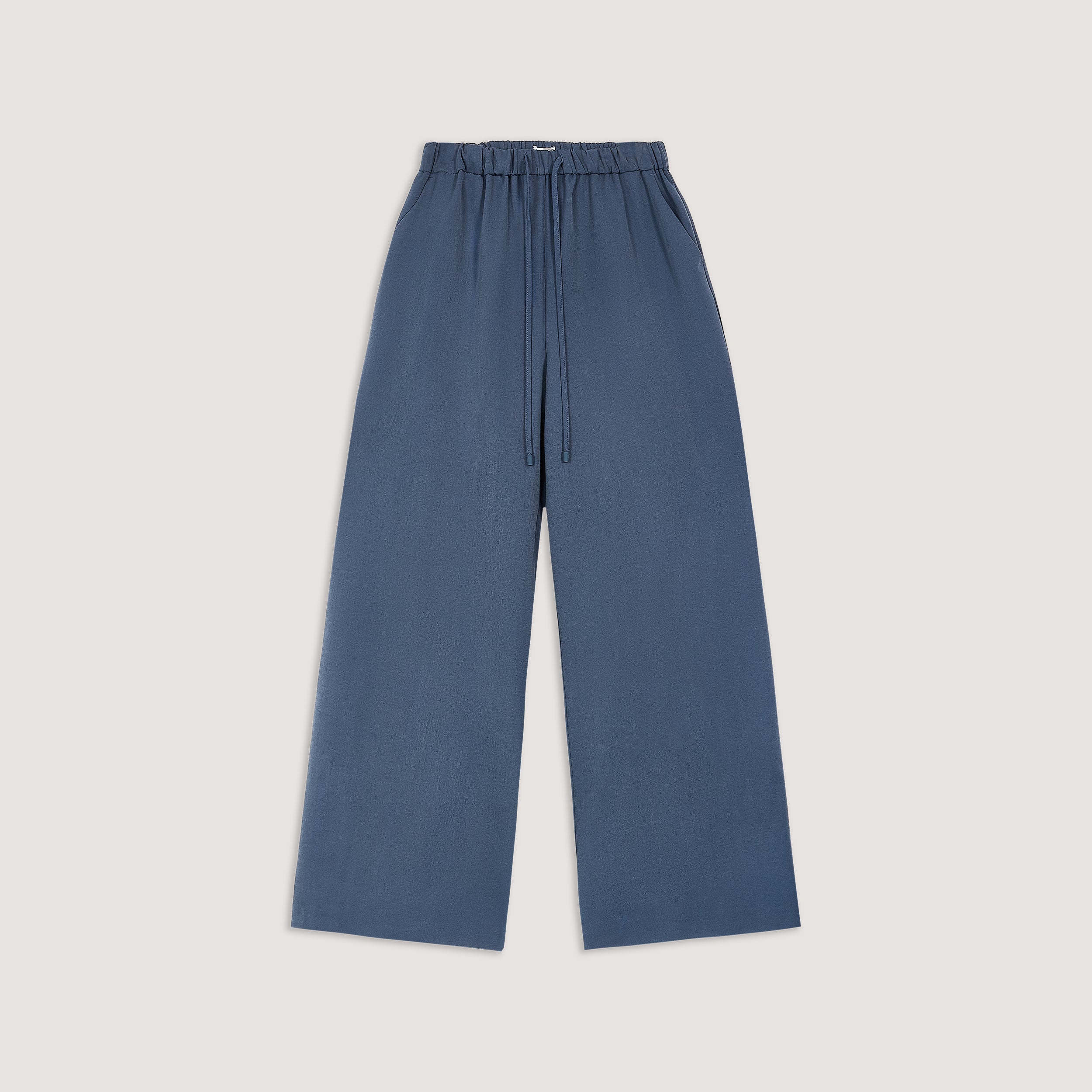 Relaxed-Fit Tailored Trousers - Blue - Image 7