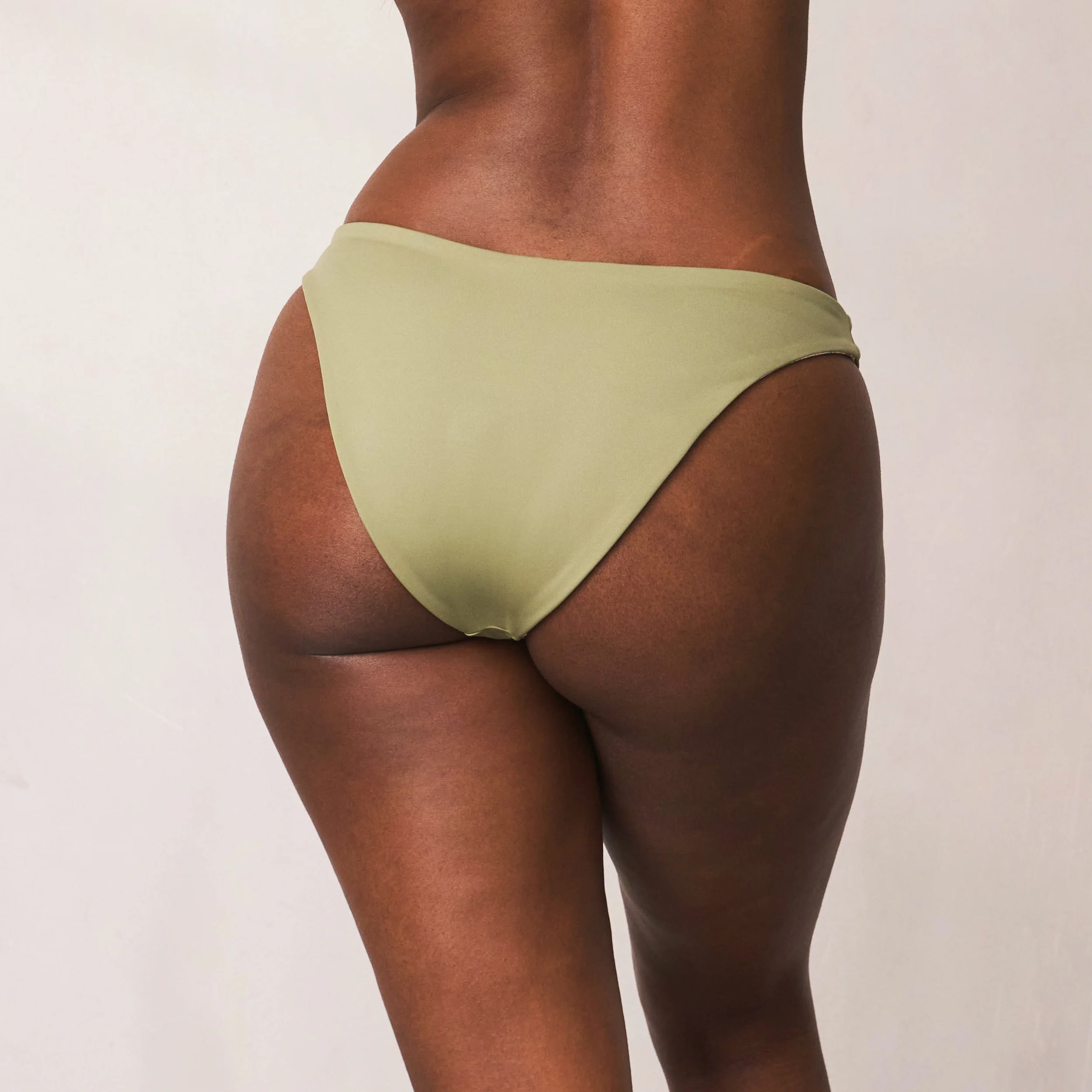 Reversible Bikini Briefs - Green/Floral - Image 6