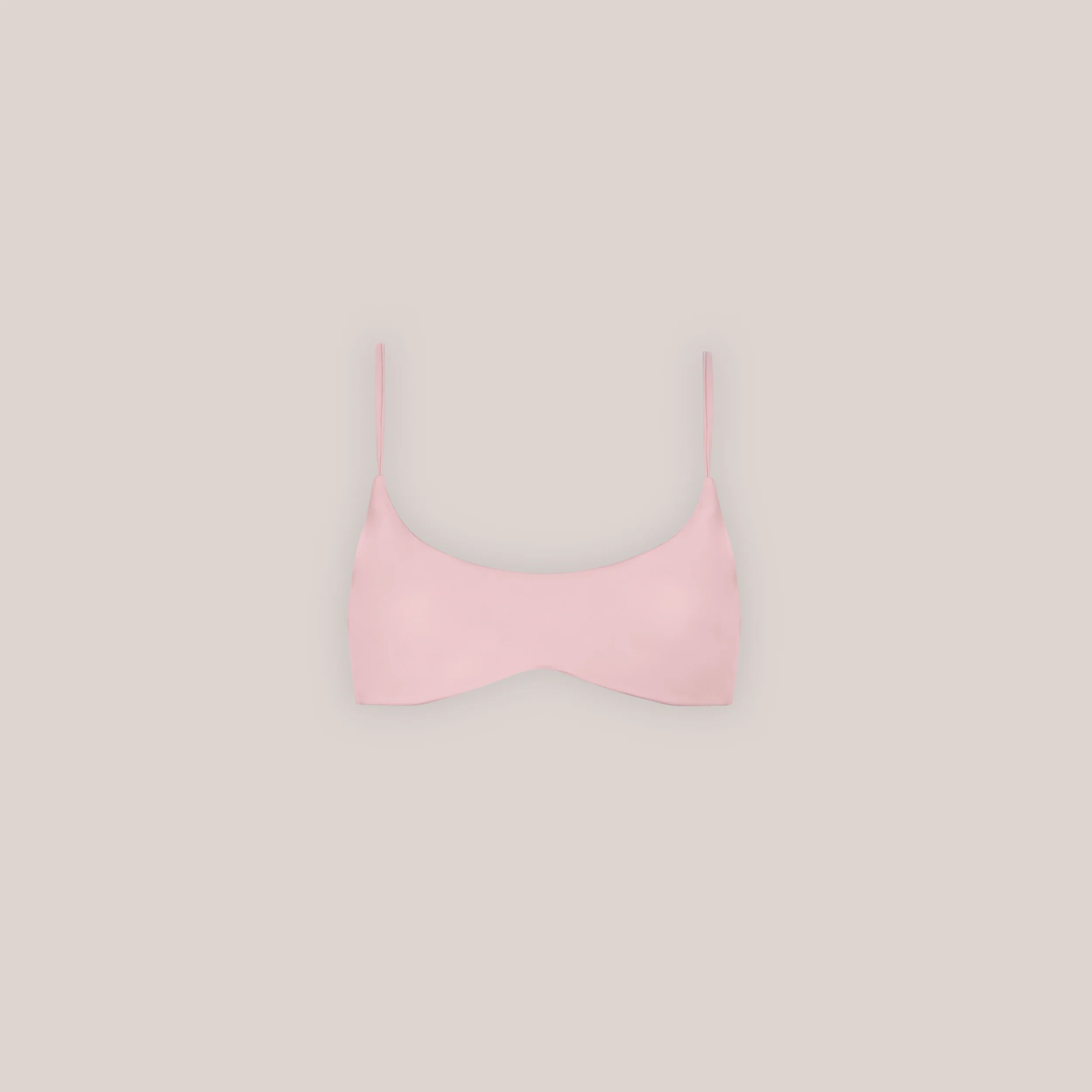 Reversible Bralette Bikini Top - Pink/Floral - Image 7