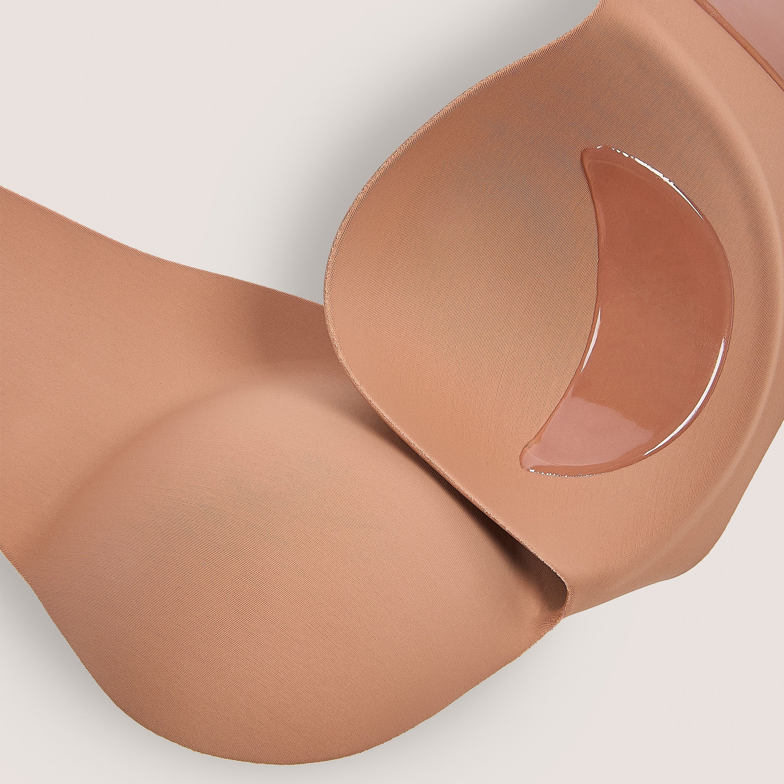 Stick-On Push-Up Bra - Nutmeg - Image 3