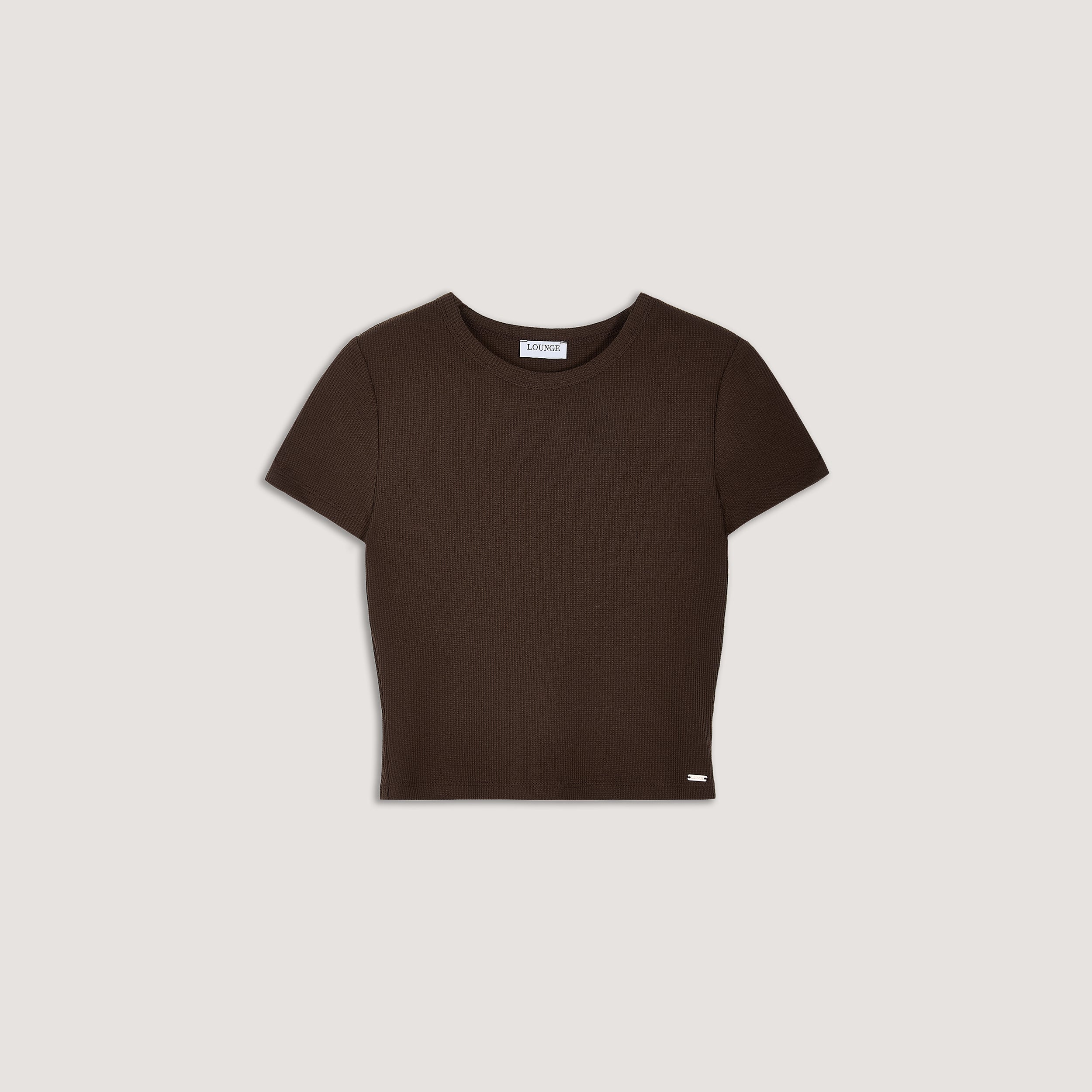 Waffle Baby Tee - Chocolate - Image 7