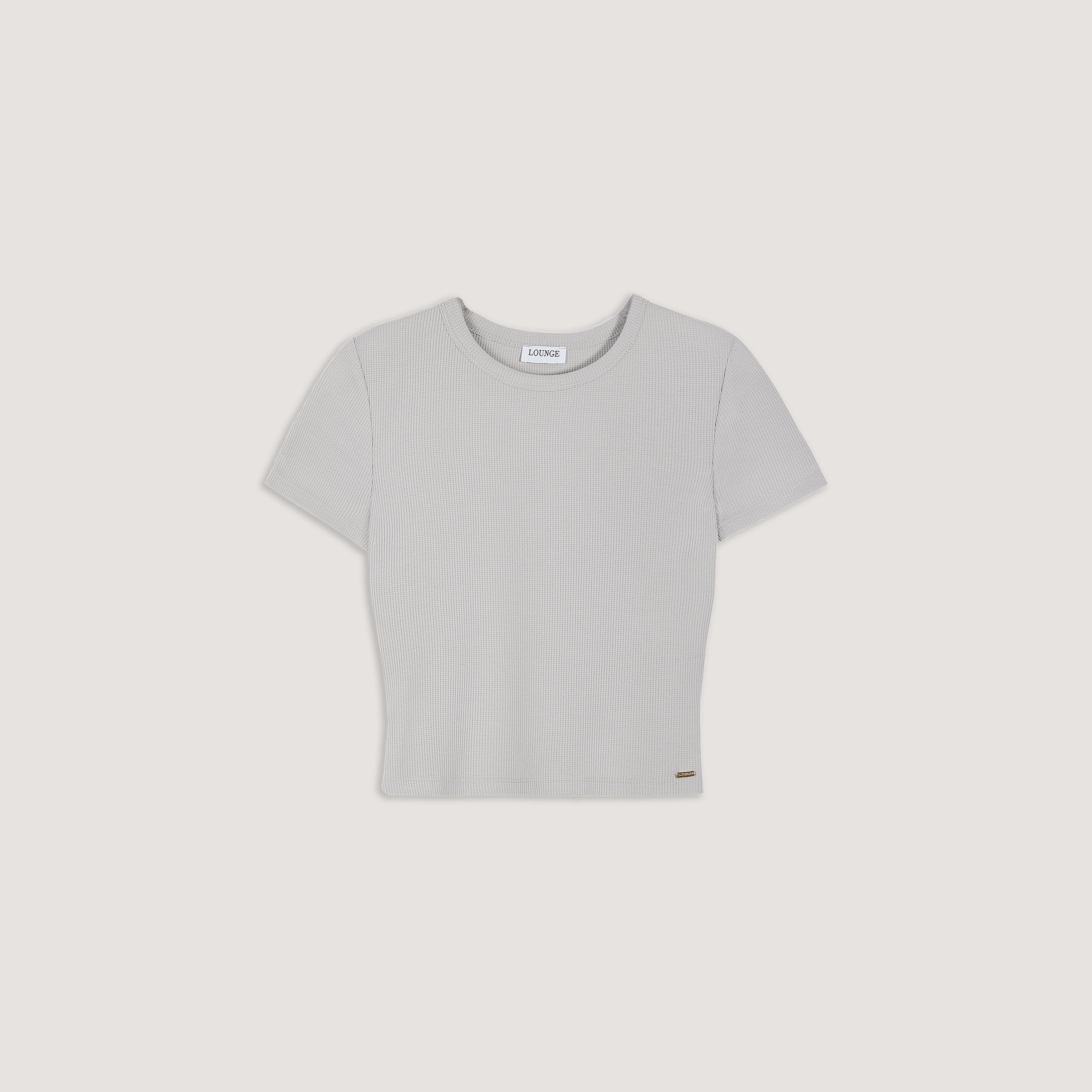 Waffle Baby Tee - Frost Grey - Image 7